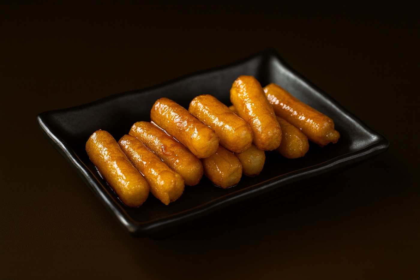 Rice Cake with Seasoned Sauce